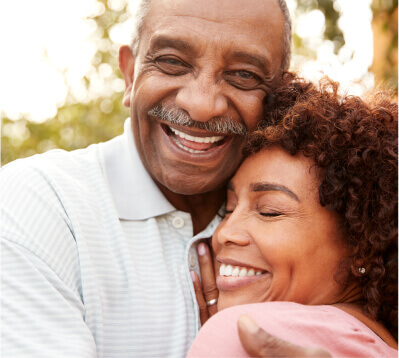 Couple Embracing